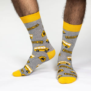 School Bus Socks