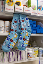 Load image into Gallery viewer, Pharmacist Crew Socks
