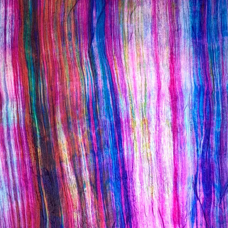 Watercolors Silk Scarf (Kaleidoscope)